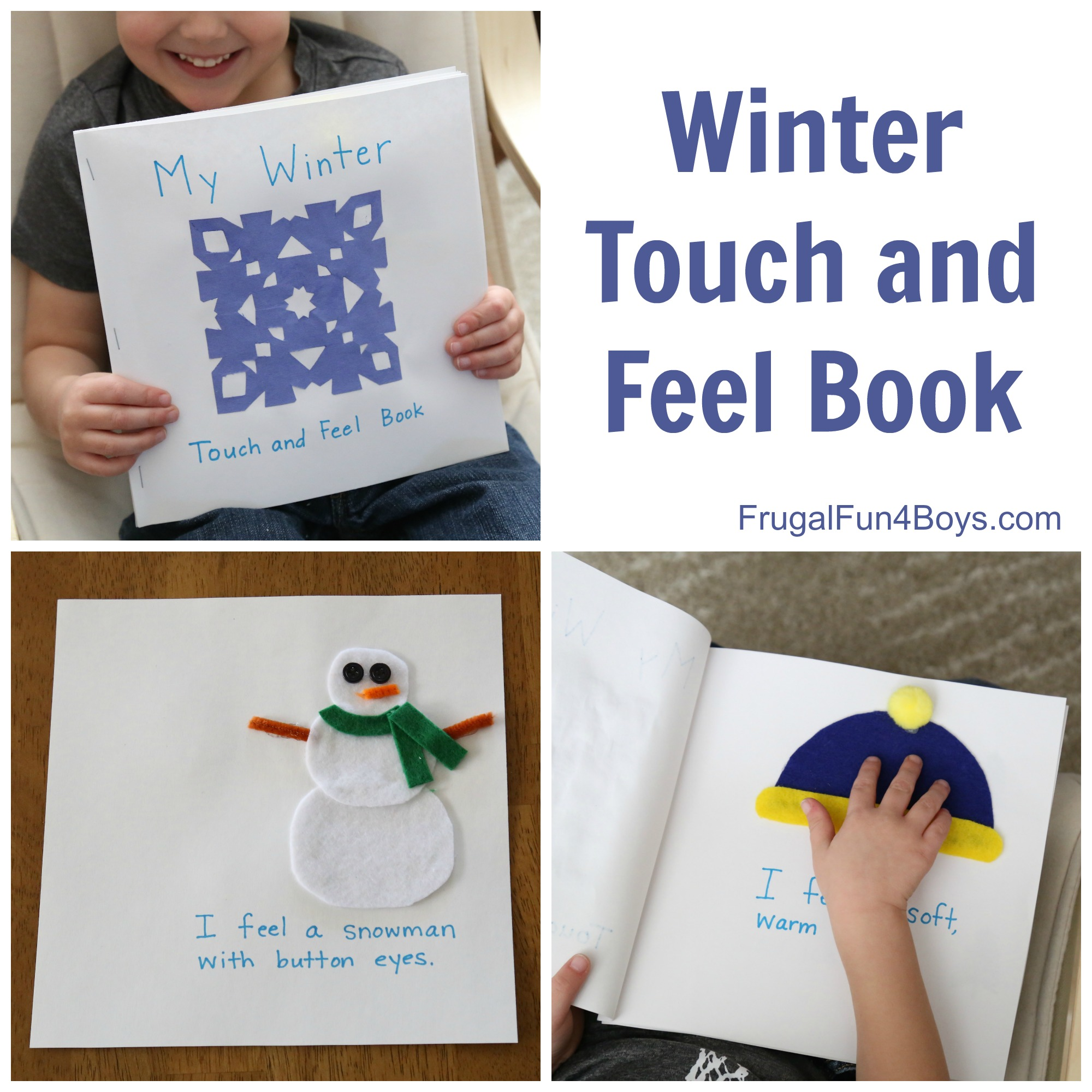 Touch and feel book